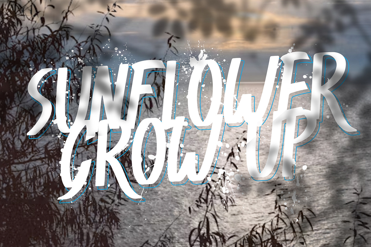 Happilife Hand Drawing Marker, a Handwritten Font by dansdesign (Photo 11 of 12)