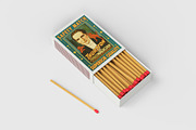 Match Box Mockup - 11 views, a Packaging Mockup by Illusiongraphic (Thumbnail 4 of 19)