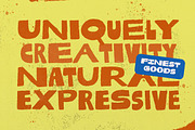 Quirked - Organic Quirky Font, a Handwritten Font by Letterhend Studio (Thumbnail 4 of 9)