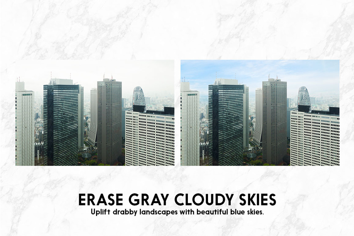 Sky Replacer Photoshop Actions, an Action Add-On by SparkleStock (Photo 3 of 7)