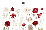Watercolor Flowers - RUBY, an Illustration by Beigetime (Thumbnail 3 of 13)