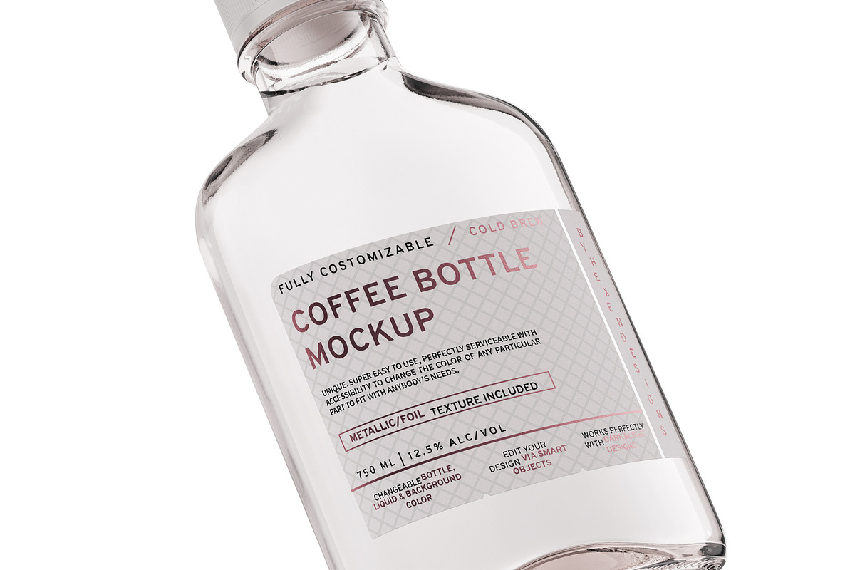 Coffee/Flask Bottle Mockup, a Product Mockup by HexenDesigns (Photo 10 of 11)