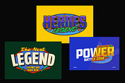 Superhero Comic Badge Text Effect, a Layer Style Add-On by Matsero (Thumbnail 3 of 4)