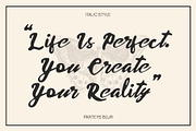 Parteys Blur, a Script Font by Craft Supply Co. (Thumbnail 3 of 8)