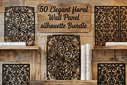 50 Elegant Floral Wall Panel, a Decorative Illustration by Amazin_art (Thumbnail 1 of 27)