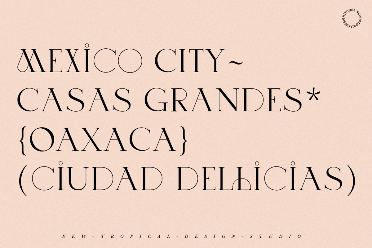 MONTE~CARLO Caps Font, a Serif Font by Tropical Type (Photo 4 of 11)