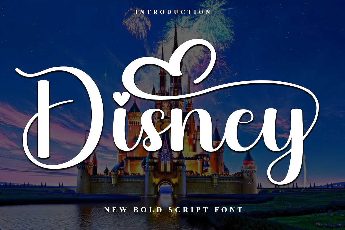 Disney, a Handwritten Font by FreshTypeINK (Photo 1 of 8)