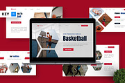 Basketball - Sport Keynote, a Presentation Template by Deepslide Studio (Thumbnail 1 of 6)