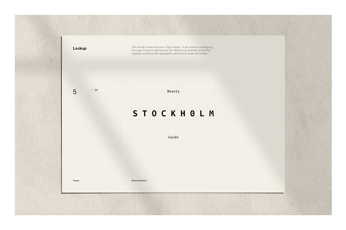 Brand Guidelines, a Brochure Template by T E M P L Y (Photo 3 of 19)
