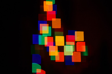Abstract bokeh squares background stock photo containing defocused and, an Abstract Photo by Elena Vagengeim