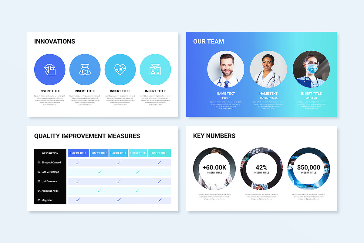 Medical Presentation Template Design, a Presentation Template by E-Type (Photo 4 of 7)