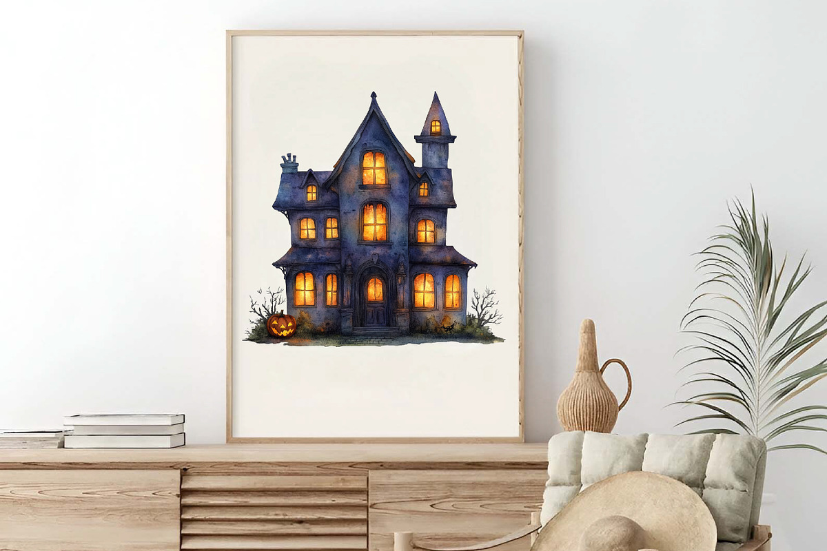 Patchwork Halloween Clipart Bundle, an Illustration by Craft Nest (Photo 7 of 9)