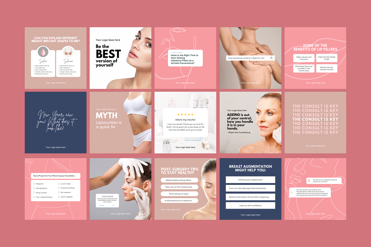 Plastic Surgeon Templates, a Social Media Template by Sincerely Media (Photo 9 of 10)