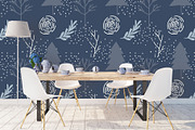 Abstract winter florals, a Pattern Graphic by mila_leev (Thumbnail 9 of 9)