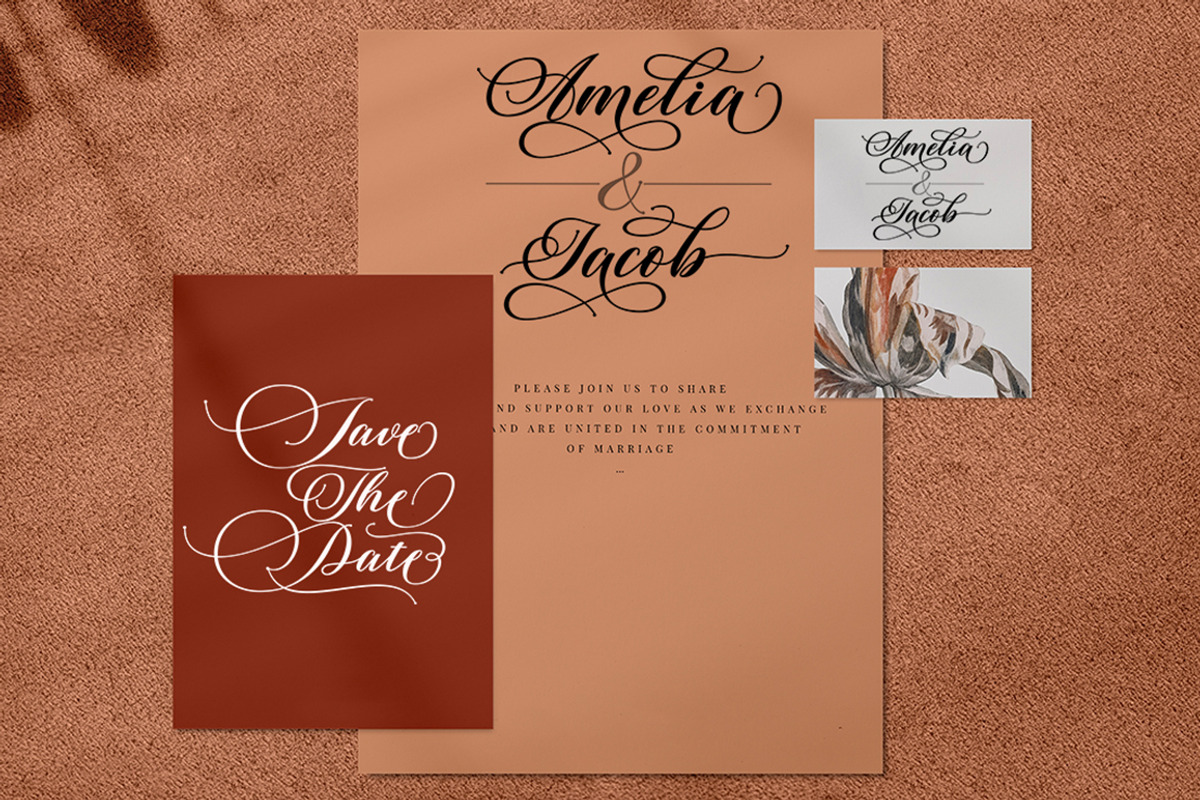 Auriga, a Script Font by Typehill (Photo 10 of 12)