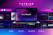 FUTRIOR Futuristic Interior Keynote, a Presentation Template by QR Design Studio (Thumbnail 1 of 3)