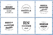 Vintage Badges and Logos Bundle V02, a Branding & Logo Template by XpertgraphicD (Thumbnail 5 of 14)
