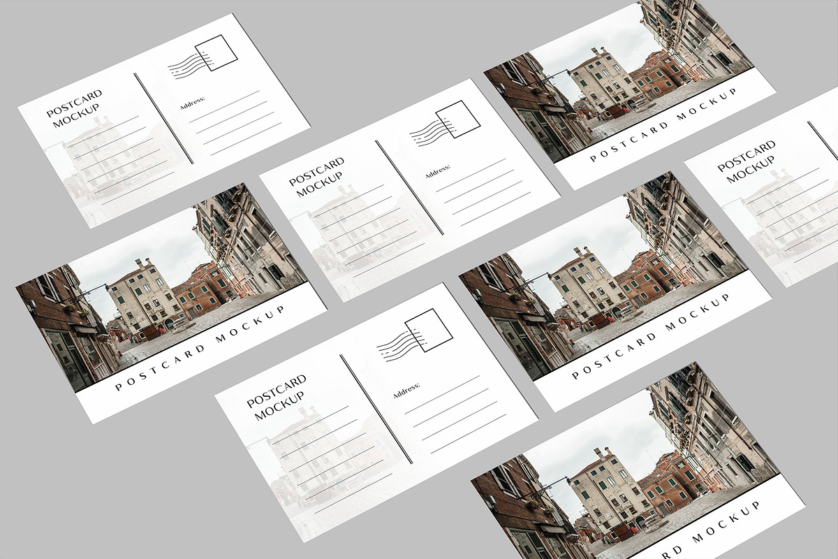 Realistic Postcard Mockup, an Advertising Mockup by lamorastudio (Photo 9 of 9)