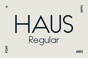 HAUS Sans Regular