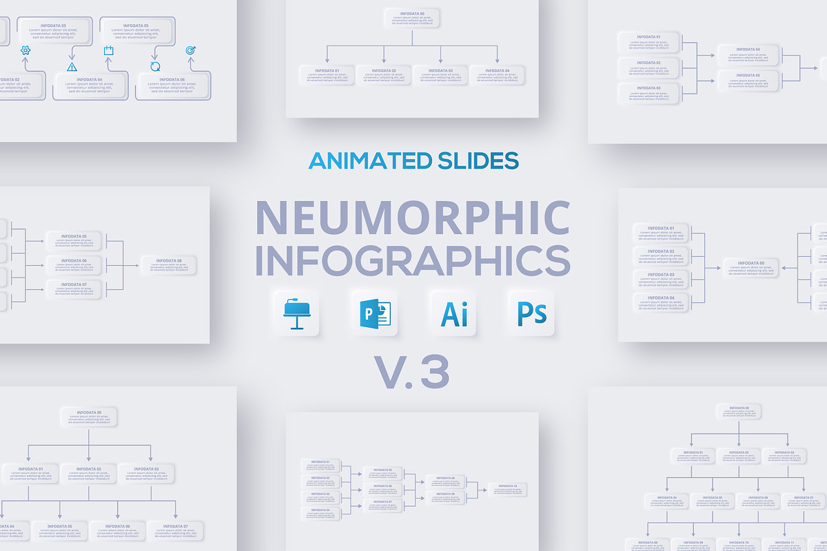 Neumorphic Presentation Template