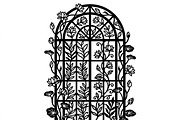 50 Floral French Window Ornament, a Decorative Illustration by Amazin_art (Thumbnail 36 of 44)