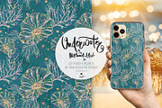Underwater Glitter Seamless Patterns, a Pattern Graphic by KaramfilaS (Thumbnail 5 of 15)