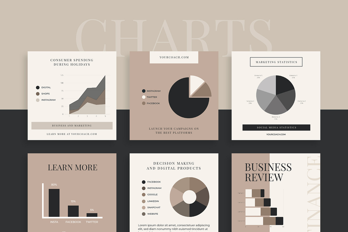 Instagram Creator for Coach Canva, a Social Media Template by Design District (Photo 21 of 33)