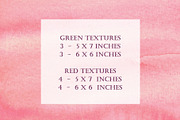 14 Red & Green Digital Paper, a Texture Graphic by Tubigan Art (Thumbnail 2 of 5)