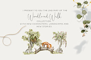 Woodland baby animals 2 Field flower, an Animal Illustration by 60secondsArt (Thumbnail 2 of 16)