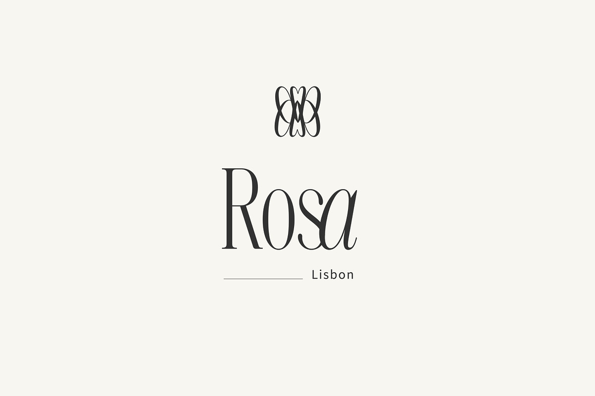 ROSA Premade Logo Design, a Branding & Logo Template by Studio Suvelle (Photo 2 of 6)