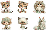 Cat Breeds Clipart Bundle, a Seasonal Illustration by CreationArt (Thumbnail 3 of 5)