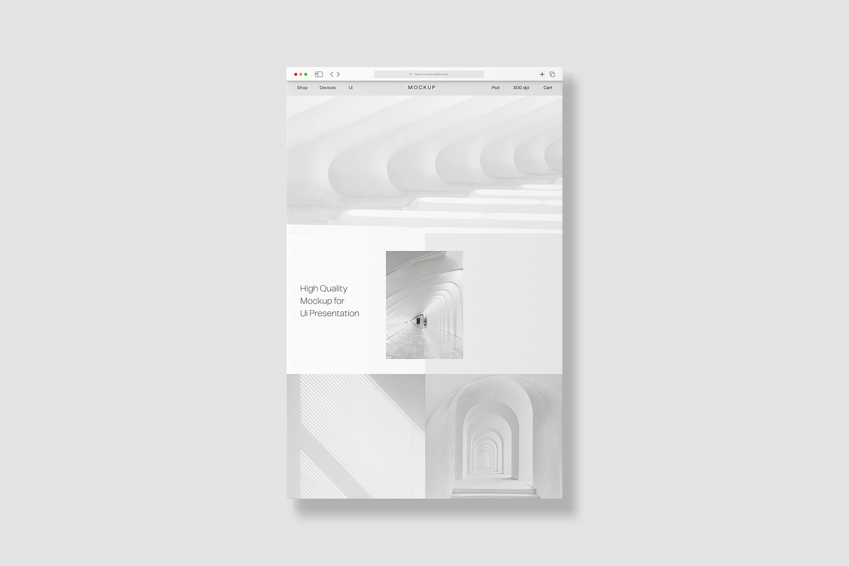 Clean Responsive Web & App UI Mockup, a Device Mockup by Mockupdaddy (Photo 38 of 40)