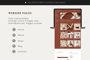 Wix Creative Crafting Online Store, a Wix Template by Sky Dore Design (Thumbnail 2 of 11)