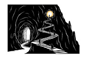 Stairway Journey Vector Bundle, an Illustration by jahid234 (Thumbnail 18 of 51)