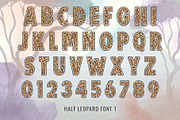Half Leopard Font, a Symbol Font by Font Craft Studio (Thumbnail 4 of 6)