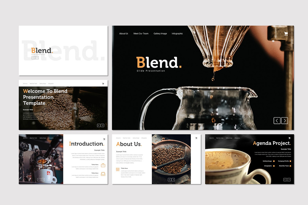 Blend - Keynote Template, a Presentation Template by inspirasign (Photo 2 of 5)