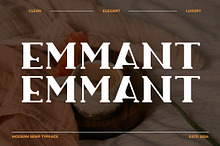 Emmant Stylish Serif Font