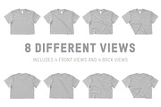 Los Angeles Apparel 23302 Crop Top, a Shirt Mockup by Pixel Sauce™ (Thumbnail 6 of 7)