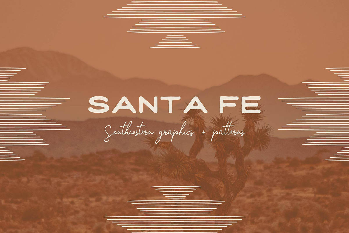 Santa Fe | Graphic & Patterns, an Object Graphic by Maddie Jensen Design (Photo 1 of 6)