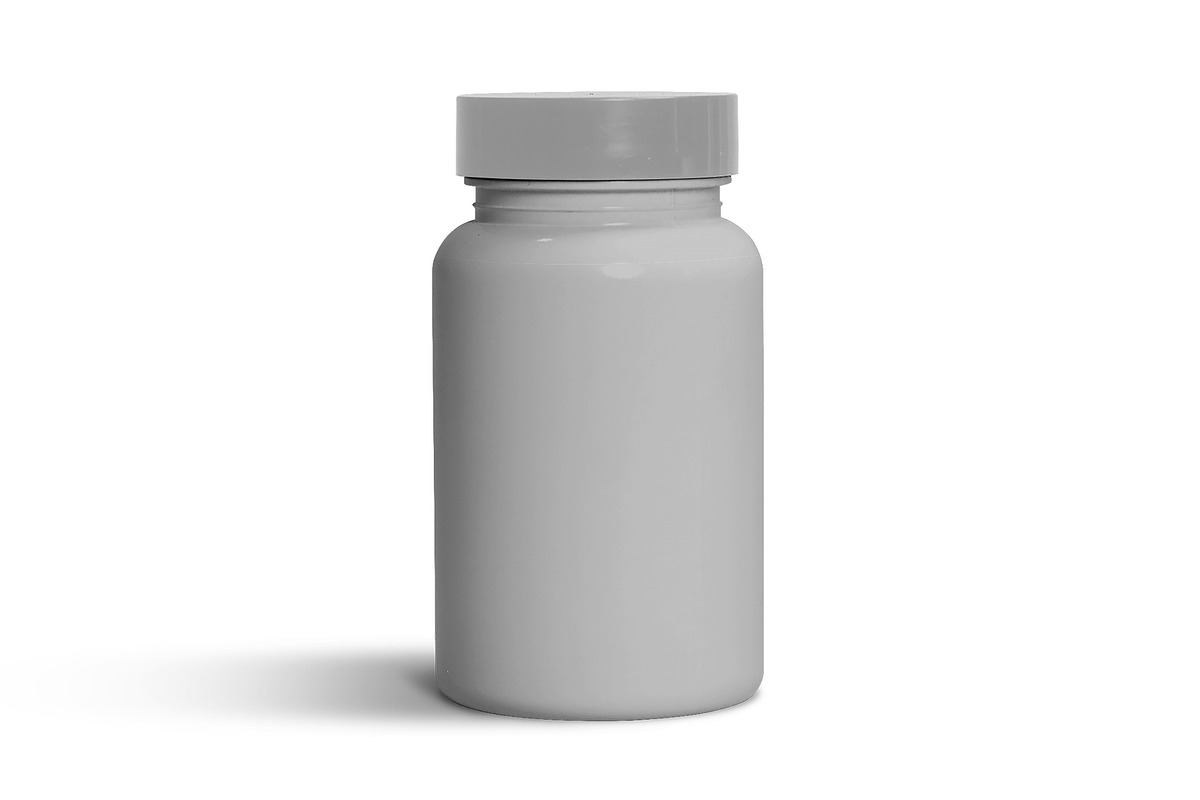 Pills Bottle Mockup, a Packaging Mockup by mockupbuys (Photo 2 of 7)
