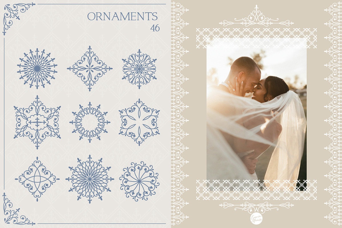 LACE DIARY 01 Vintage Rococo Romance, a Background Graphic by Euonia Meraki (Photo 6 of 18)