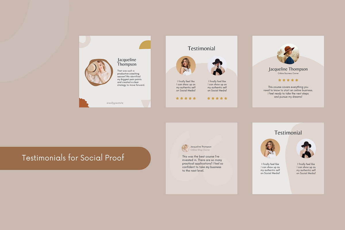 Organic Instagram Posts, a Social Media Template by Roger Coles (Photo 6 of 8)