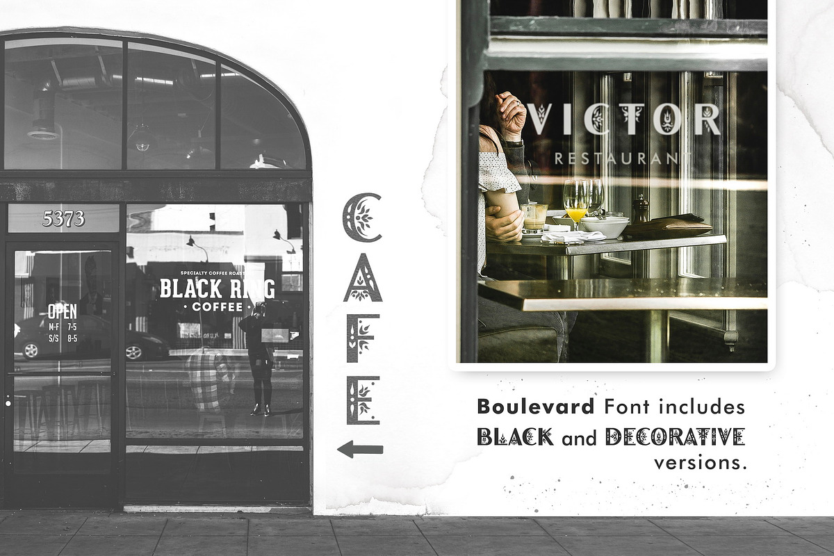 Boulevard - Sans Serif Font, a Sans Serif Font by Struvictory.art (Photo 2 of 10)