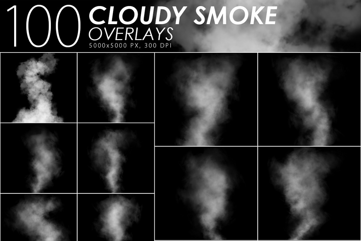 575 Fire, Smoke, Fog Overlays, a Texture Graphic by ArtistMef (Photo 5 of 11)
