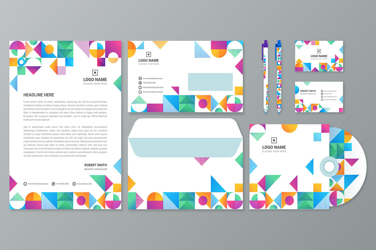 All types of Invelope Papers Design, a Print Template by Aban's World