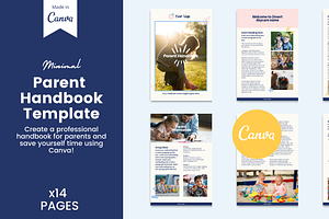 Parent Handbook Canva Template