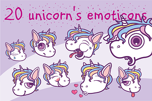 Unicorn's Emoticons