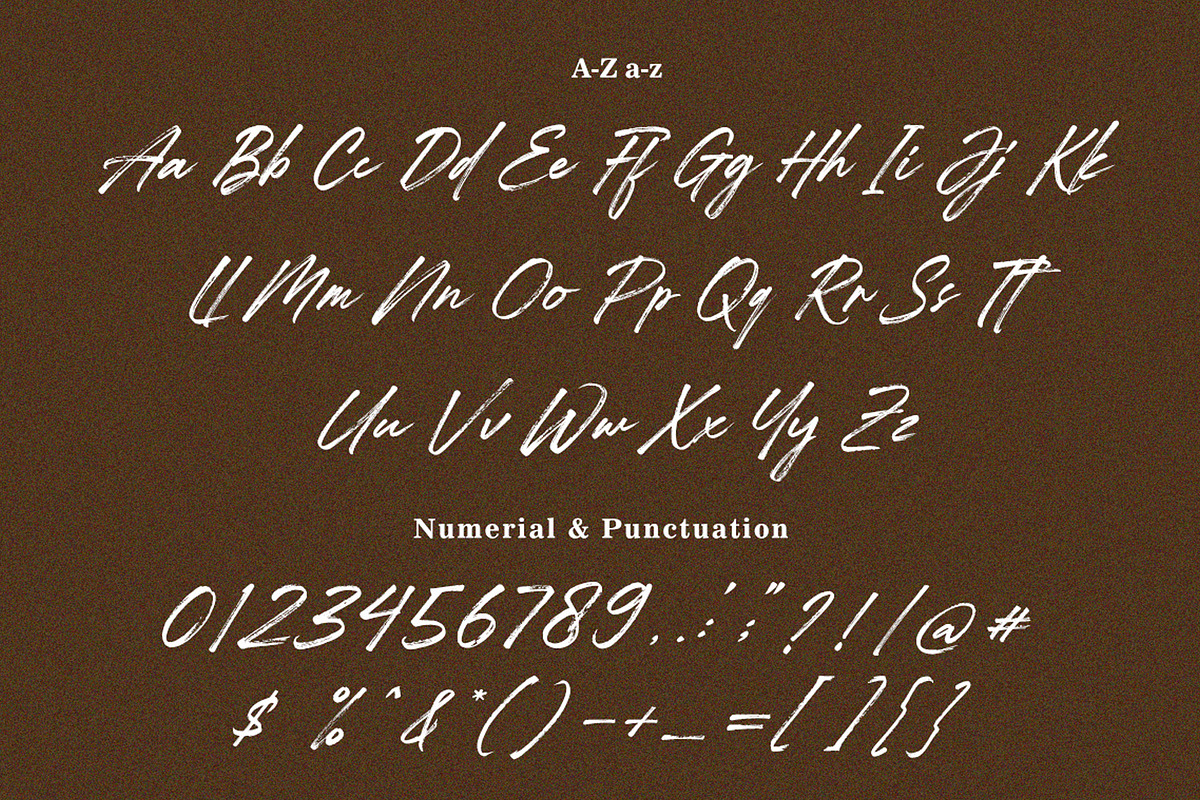 Starlight Alaska - Brush Script, a Handwritten Font by Subectype Studio (Photo 8 of 8)