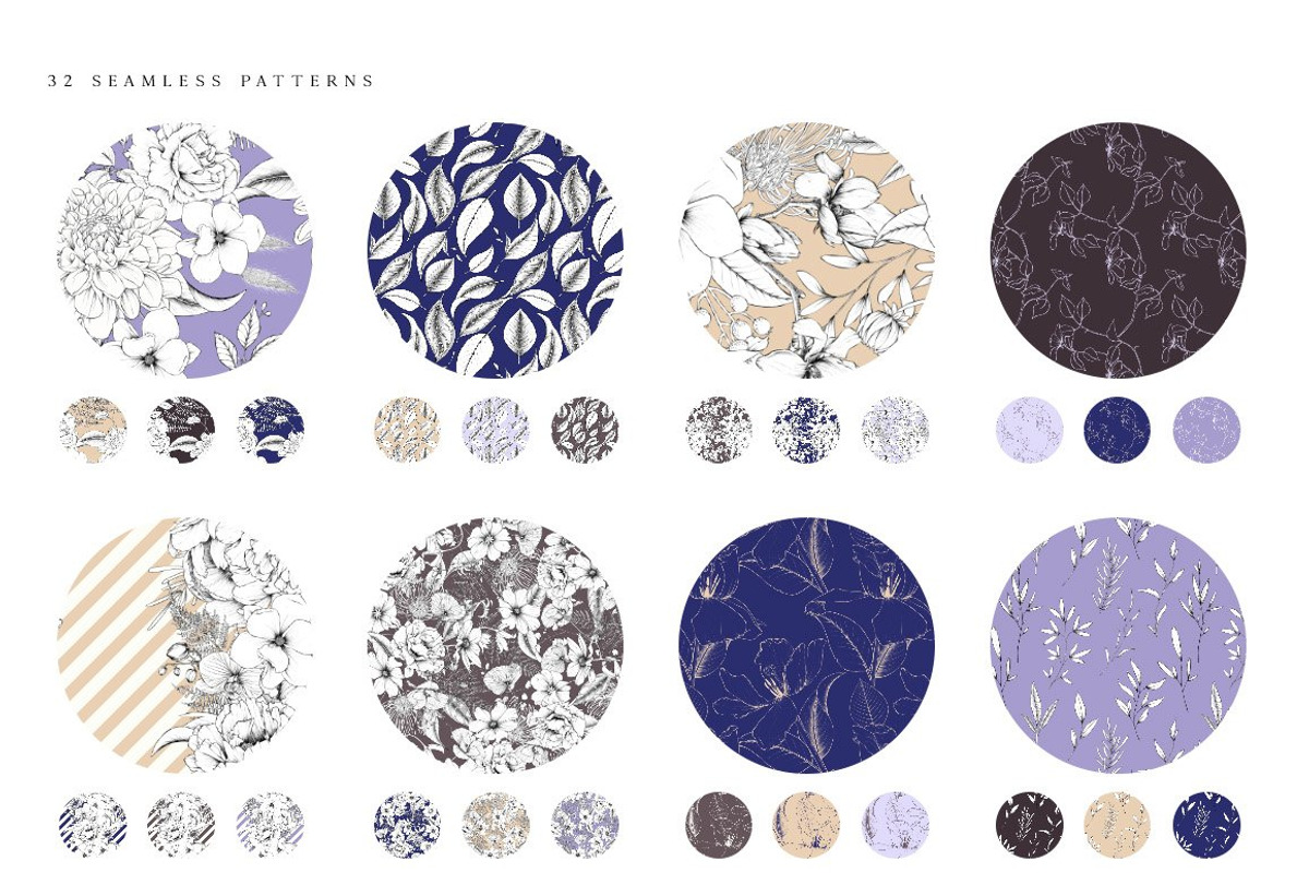 Ultimate Flower & Leaf Collection, an Object Graphic by Pretty Little Lines (Photo 33 of 47)