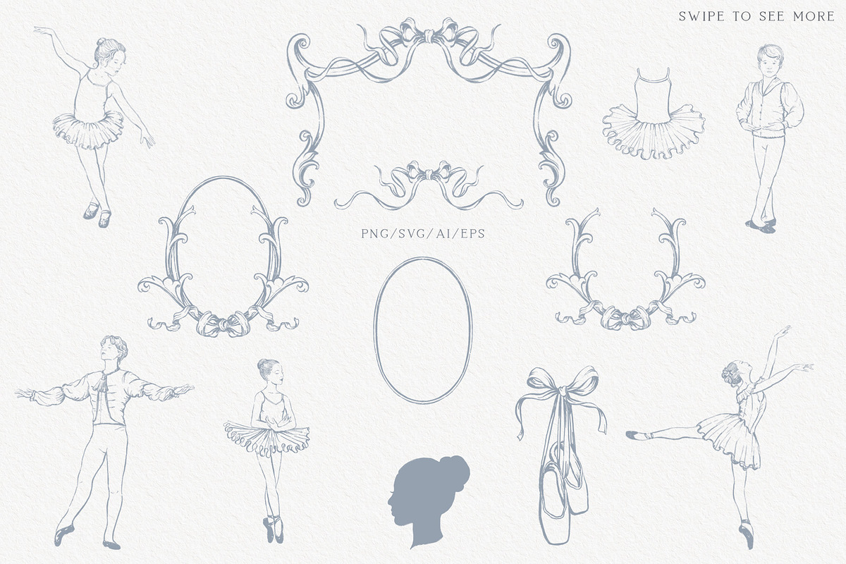 Vintage nursery clipart bundle, an Object Illustration by Sensual Art (Photo 3 of 13)